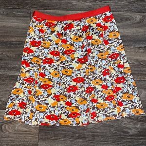 DKNY City Floral Skirt Size 8